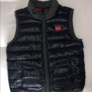 Boys Puffer Vest, Navy Blue